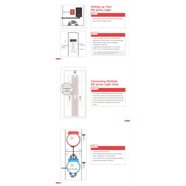Suyzeko 660nm 850nm LED Light Therapy Panel
