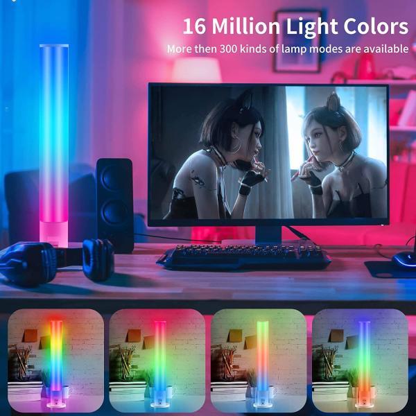 Design Cool Led Mood Light Tuya Wifi Control Dimming Led Table Lamp with RGB White