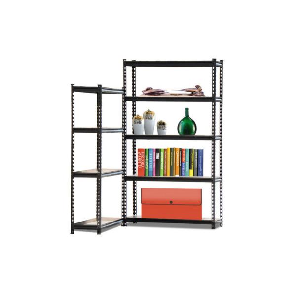 1.8m Height 5 Tier Boltless Shelving Heavy Duty Galvanized Metal