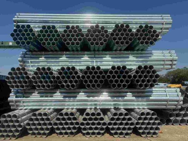 Seamless Galvanized Steel Round Pipe For Low Pressure Liquid And Gas
