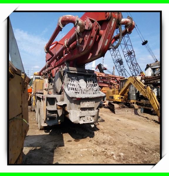 second-hand concrete pump 2004 Putzmeister truck pump 36m  used germany putzmeister pump for sale