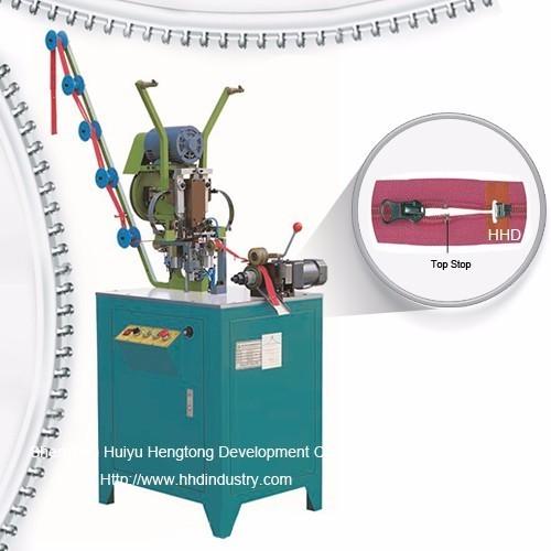 Auto Nylon Zipper Top Stop Fixing Machine