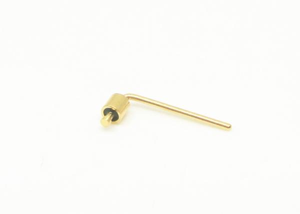 Vidro do ângulo direito ao fio do ouro da passagem do selo do metal que liga o único Pin