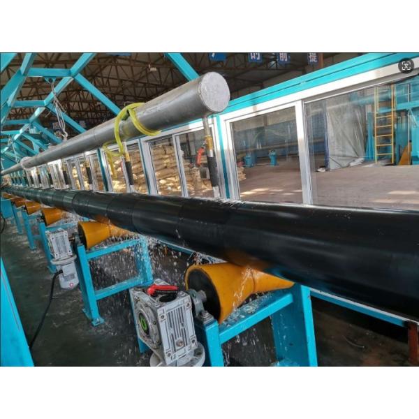 O-Type Round Extrusion Machine For Steel Pipes With 3lpe / Fbe Coating Line