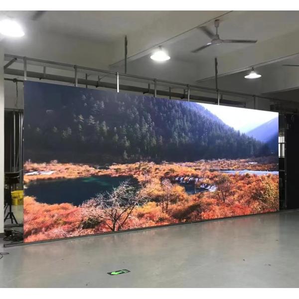 Доска P3.91 СИД экрана церков крытая арендная с алюминиевым шкафом