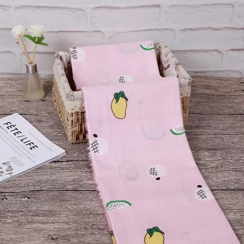 Custom Printed Cotton Gauze Fabric , Organic Cheesecloth Fabric Breathable Eco Friendly