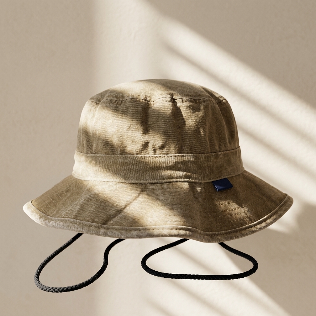 Embroidered Logo Custom Bucket Hat Lightweight Outdoor Packable for Travel