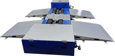 CTZD-9500M 15T Roller Mobile Brake Tester Bench Portable Transportable Roller For Trucks