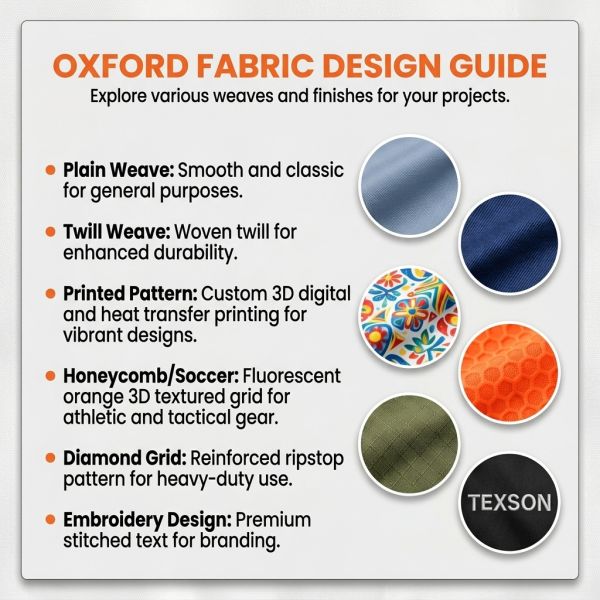 Custom Finish 420D Ripstop Oxford 0.5cm Grid Waterproof Fabric For Mass Production