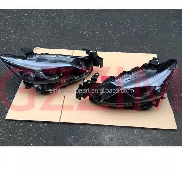 Kit de luz dianteira de lâmpada ABS de plástico LED para Mazda 6 2017