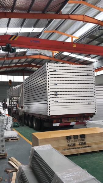 Waterproof Prefabricated Assembled Wall Panels Structural Steel Building