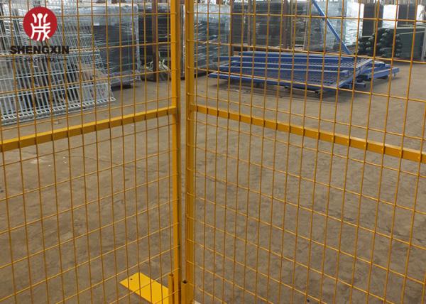 Height 2000mm Portable Temporary Fence Sustainable For Yard