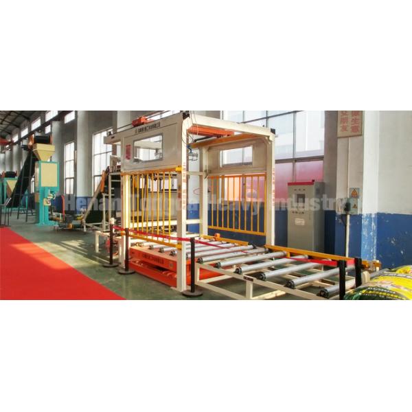 High Position Automatic Palletizer Machine 500-1500 Bag Per Hour