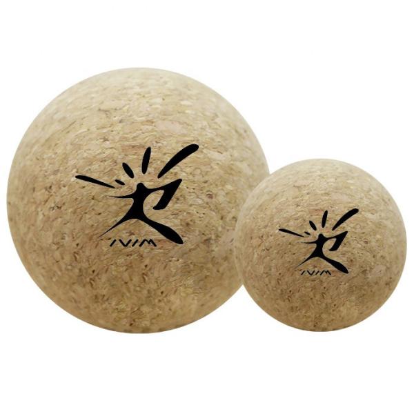 Eco friendly Cork Yoga Massage Ball , Natural Cork Fitness Massage ball