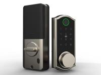 Commande à distance Fermeture de porte intelligente Fermeture à glissière 4 piles AA pour porte en bois