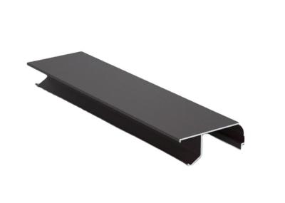 6063 profils de la fenêtre 6063A en aluminium saupoudrent l'éraflure enduite résistante