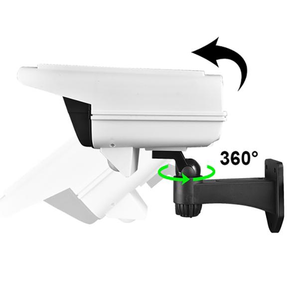 LED Solar Light Motion Sensor Security Dummy Camera Wireless Outdoor Flood Light IP65 Waterproof Lamp 3 Mode For Home Garden