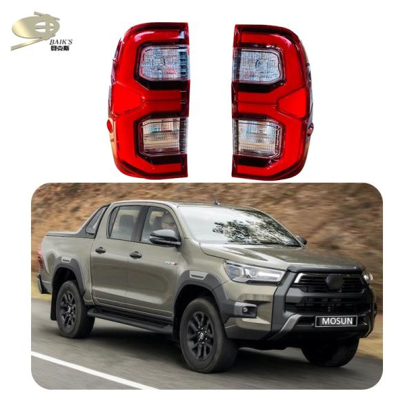 Hilux Revo Rocco 2021 Exterior Body Kits LED Car Tail Light