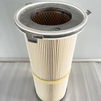 Cartouches de filtre cylindriques à haute température utilisées dans les systèmes de filtration de l'air industriel