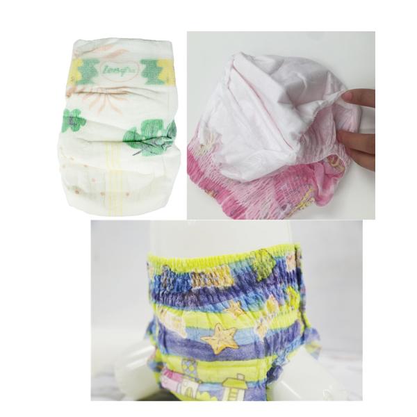 Pearl Cotton Topsheet Disposable Swim Diapers Size 2 Private Label