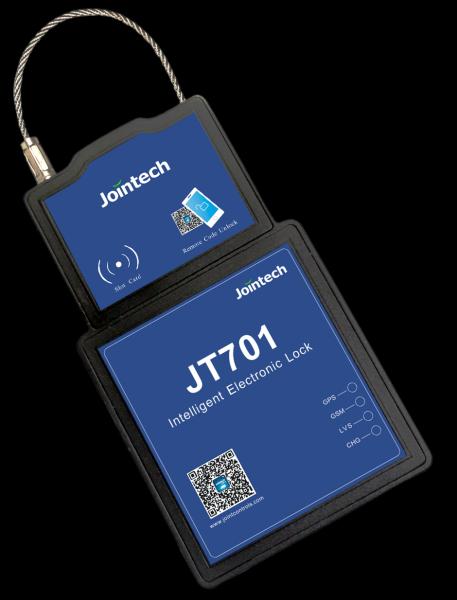JT701D Smart Waterproof GPS Tracking Padlock with Real-time GPS Positioning Remote Unlocking and Temperature Sensors