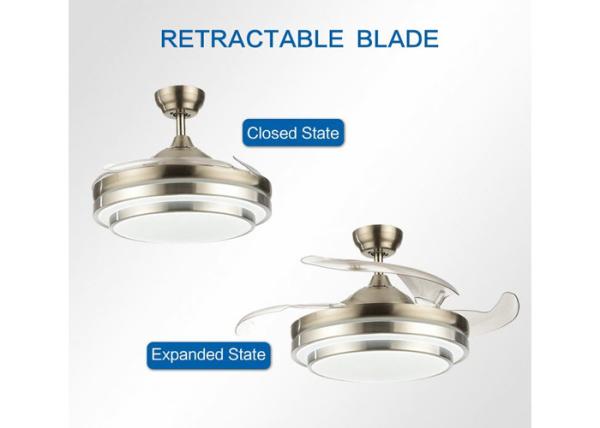 AC70W Remote Control Ceiling Fan Light 42 Inch 55*55*39cm