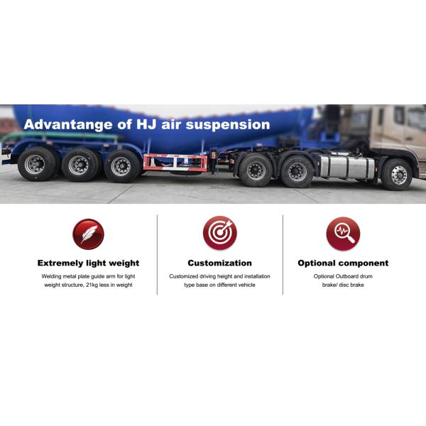 ISO9001 General Europe Type Air Suspension Parts 10T Eco Drum Brake