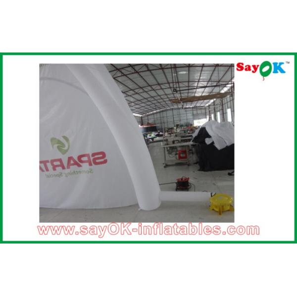 ткань Оксфорда раздувного шатра работы на открытом воздухе или шатры PVC белые располагаясь лагерем раздувные шатры для продажи