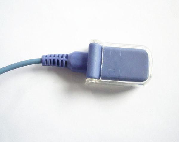 Blue Grey 6Pin-DB9 Mindray Spo2 Cable 2.4 Metre OEM 0010-20-42594