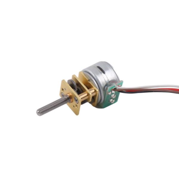 SM15-816G 5V ダブルシャフトステップモーターリードスクリュー 18度ステップアングル