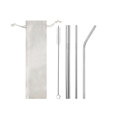 14 Inch Reusable Steel Drinking Straws BPA FREE Colorful Design With Case