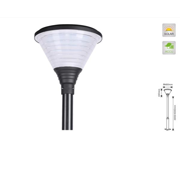 Outdoor Pathway LED Solar Garden Light Waterproof 10W