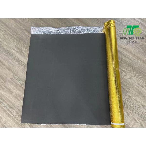 110kg/m3 EVA Acoustic Floor Underlayment 200sqft/roll With Golden Film Coating