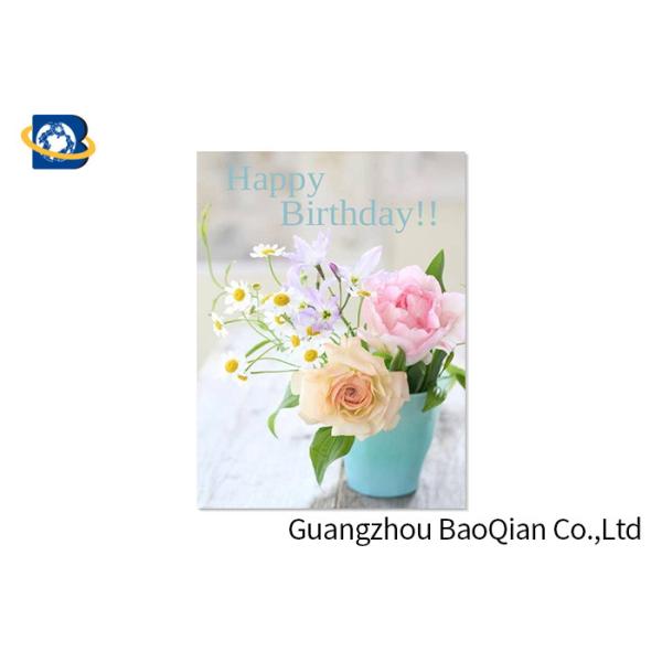 Цветок/красивые визитные карточки анимации картины девушки привлекли поздравител
