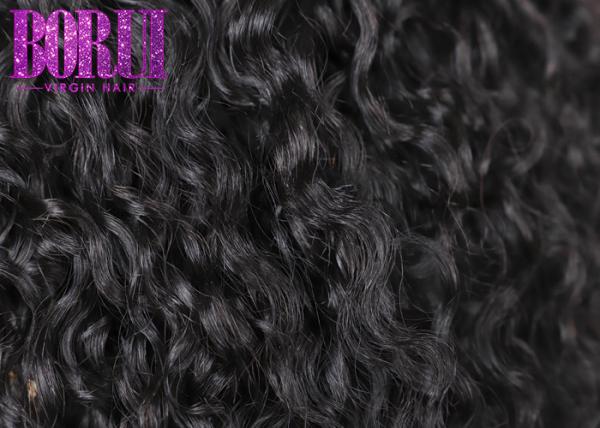 A peruca completa do cabelo humano do laço do Virgin malaio, perucas completas pre arrancadas do laço do cabelo humano termina completamente a onda de água