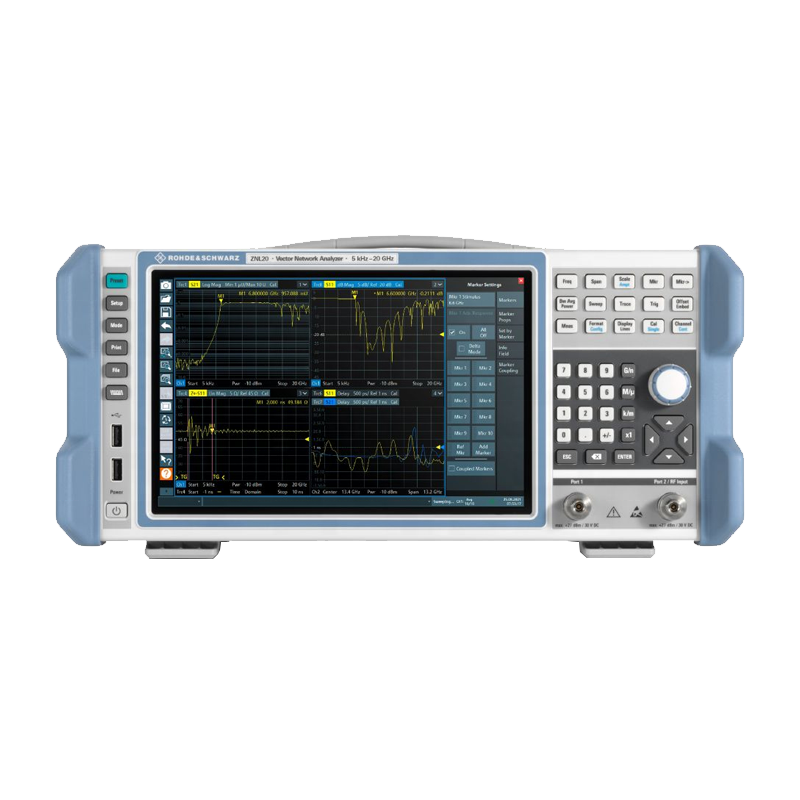 Rohde & Schwarz Multi functional vector network analyzer ZNL3 ZNL6 with a wide frequency range of 5 kHz to 20 GHz