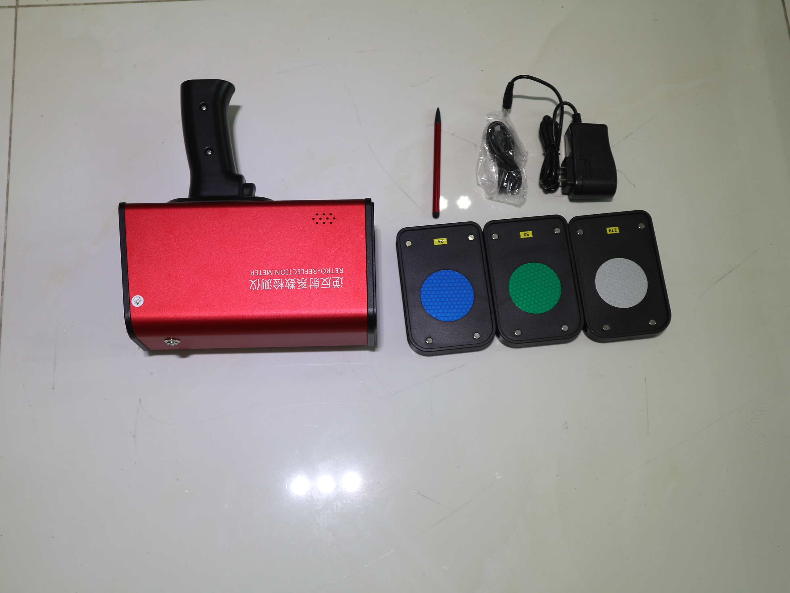 Знак Retroreflectometer × 80mm × 250mm DC 8.4V 220mm
