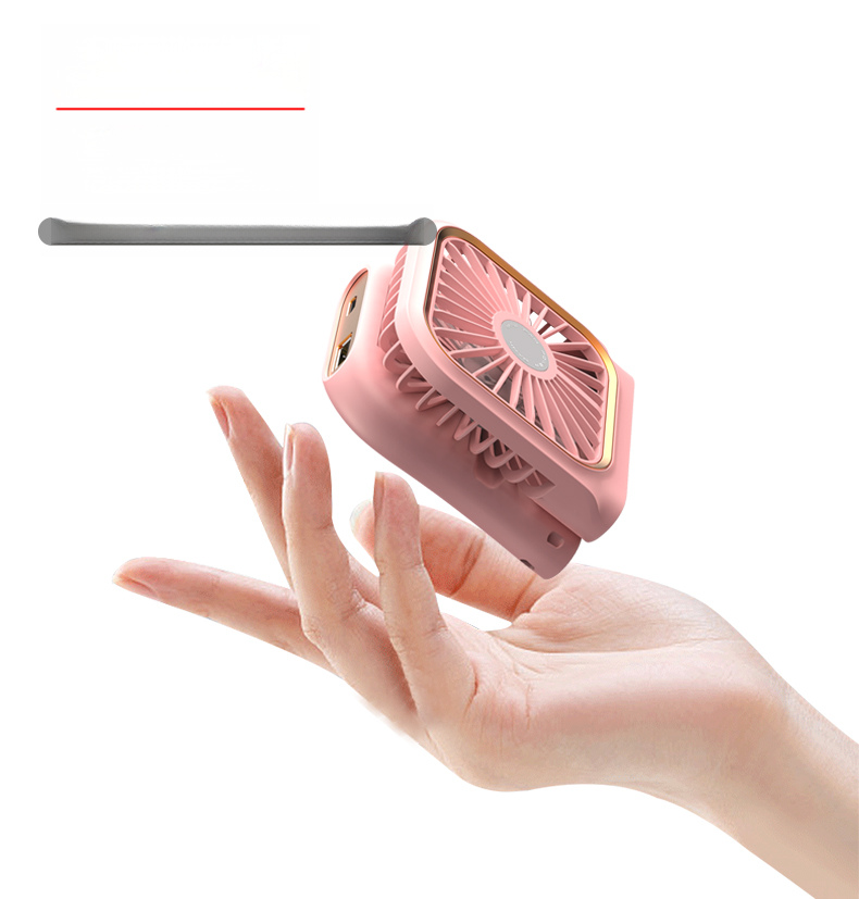 Bladeless Neck Fan with Phone Stand USB Rechargeable Hands Free Portable Fan