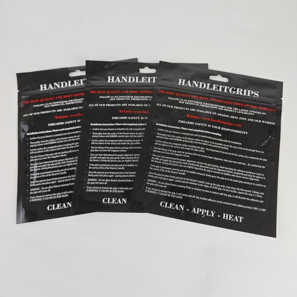High Quality Custom Printed Glossy Surface Fishing Bait Packaging Plastic Bag  3 Side Seal Bags With Euro Hole