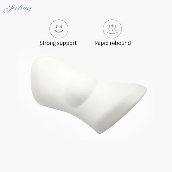 Knitted Breathable Lumbar Cushion for Office Chair 48*32*23cm Memory Foam Back Support