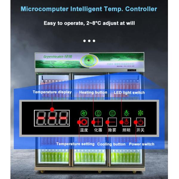 748L стеклянные двери холодильник холодильное оборудование для холодильников напитков