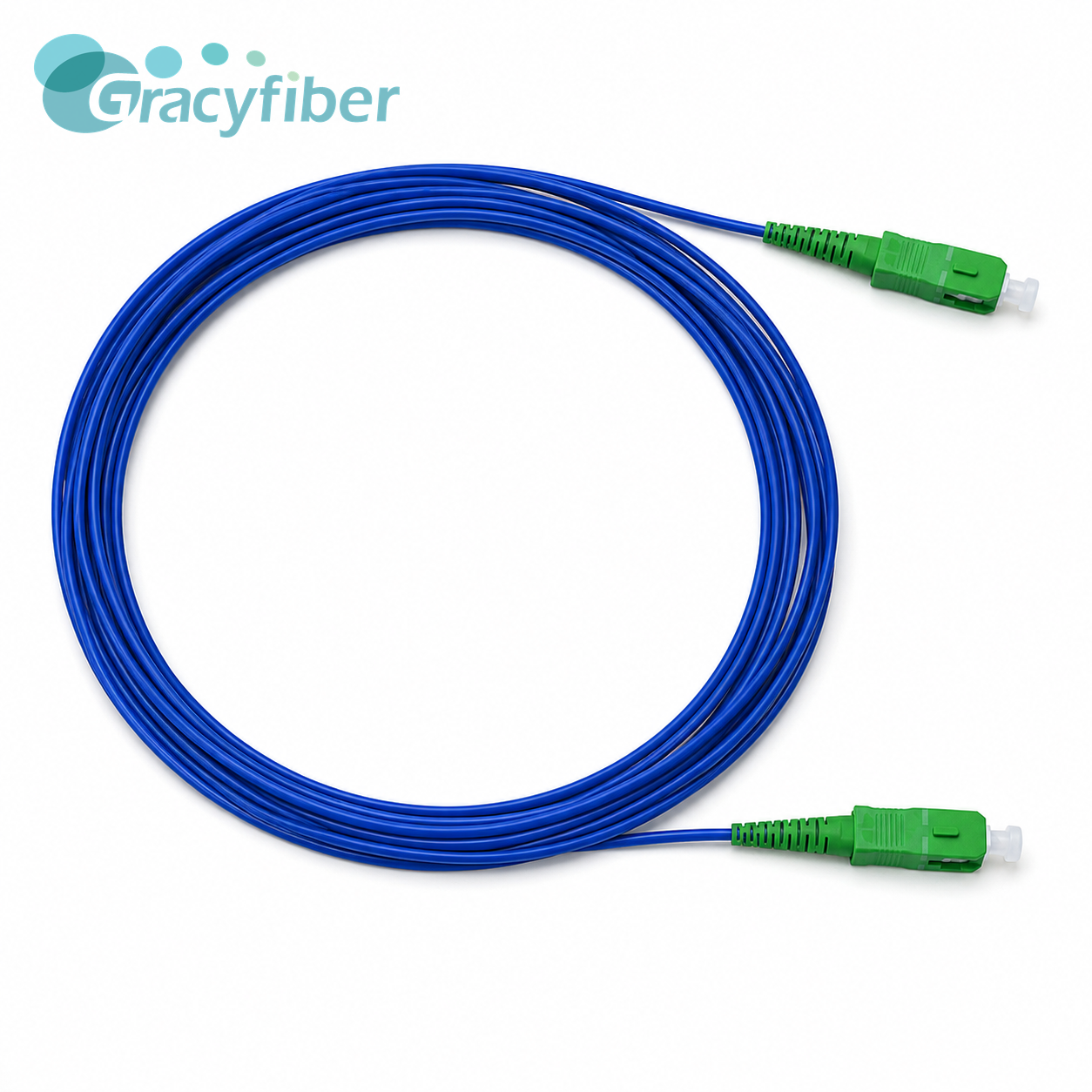 C Band PM Fiber Patch Cord 4m SC APC Polarization Maintaining Cable PM1550 Slow Axis Aligned Low Insertion Loss High Extinction Ratio,Passive Optical Componentss