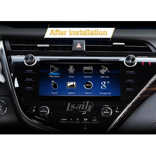 Интерфейс с CarPlay, автомобиль андроида PX6 4GB автоматический андроида, Yandex, YouTube для венчика 2018-2021 Avalon сиенны Тойота