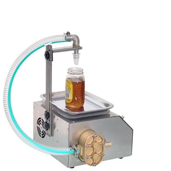 Automatic Filler JINDE-L15 20g-10kg Semi-Auto Lotion Bottle Cosmetics Honey Cream Piston Cream Filling Machine