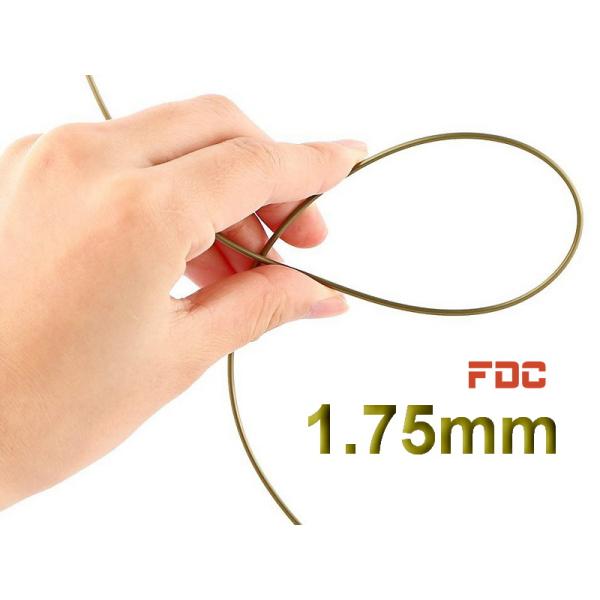 Bronze Heat Resistant Plastic PLA Plastic Filament Safe For Reprap 3D Printer