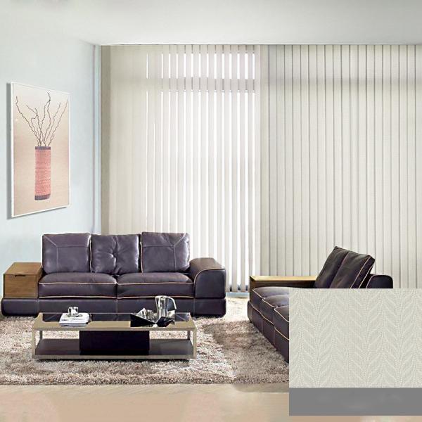 Decorative Vertical Intelligent Window Blinds Polyester Material