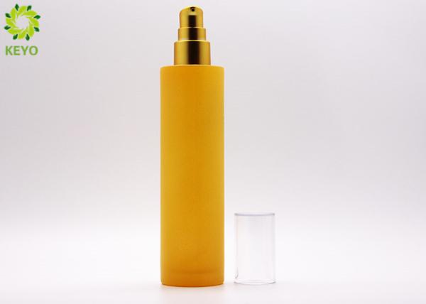 Custom Design 30ml 120ml Empty Cosmetic Bottles Glass Pump Bottle For CBD Face Oil