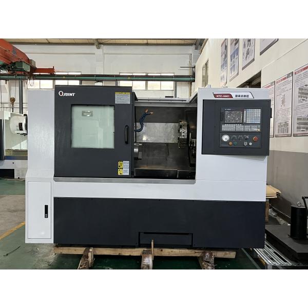 3000rpm Spindle Motor Slant Bed CNC Lathe Machine Hydraulic X Axis With 12 Positions