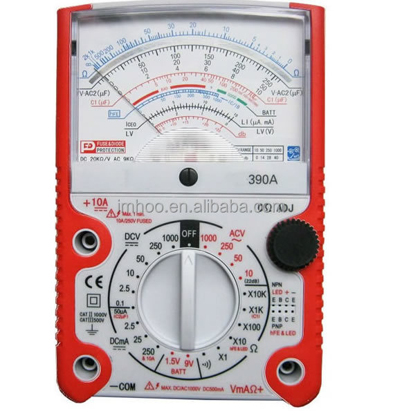390A 1000v Analog Multi Tester