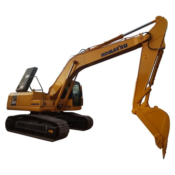 2020 Used Komatsu PC200 Excavator with Original Hydraulic Cylinder and Japan Engine